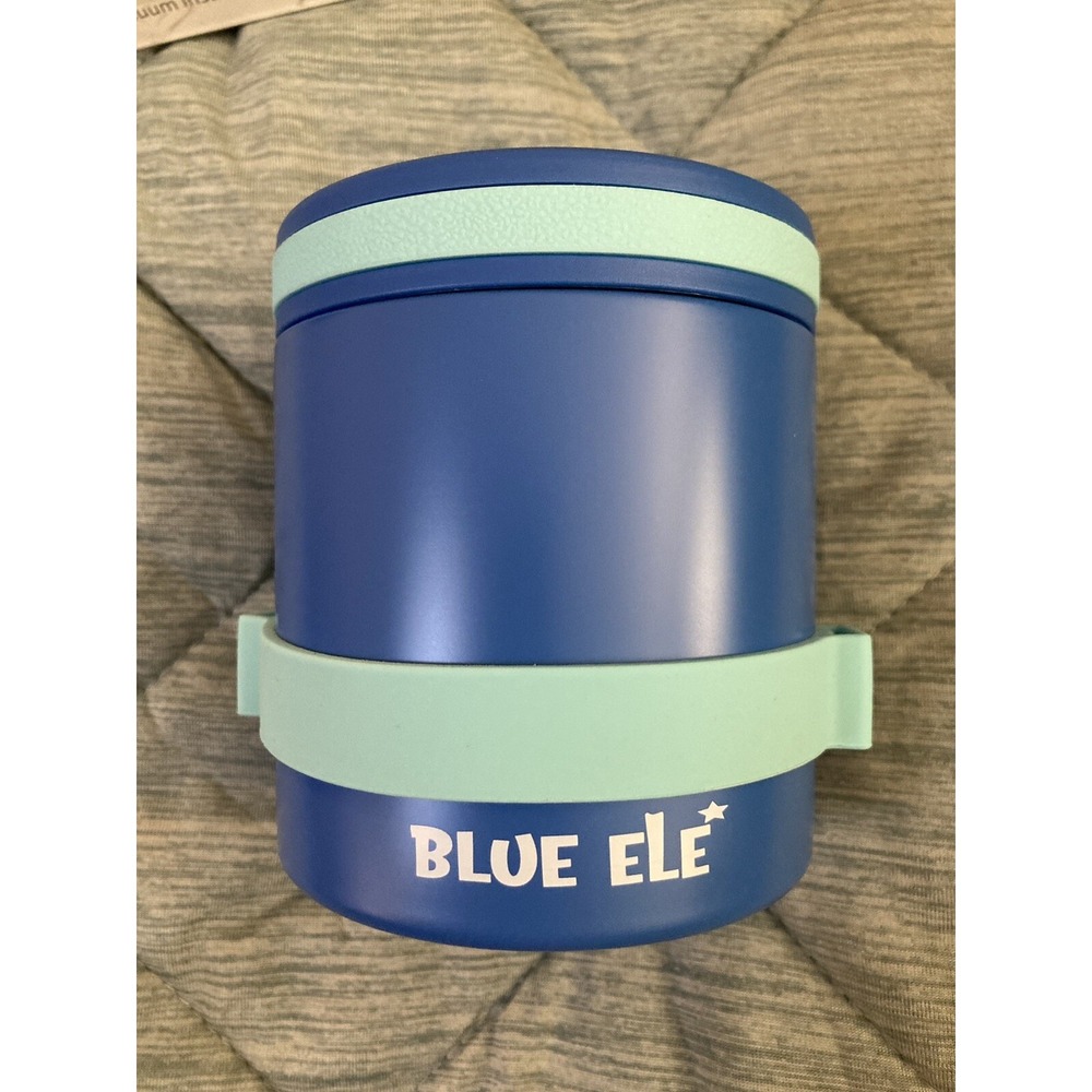 Blue Ele - Leakproof VACUUM INSULATED Thermos Container - NEW